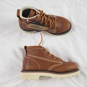 Thorogood Tucker Plain Toe/Tan Preschool Sz 1 Boot